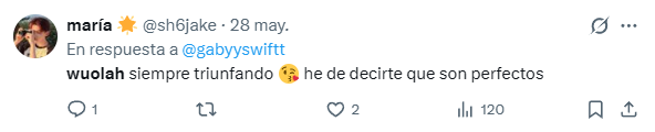Tweet de @sh6jake: «wuolah siempre triunfando, he de decirte que son perfectos»